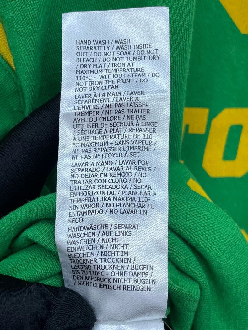 Gucci Gucci Green Letter Printed Loose T-Shirt Size US M / EU 48-50 / 2 - 7 Thumbnail