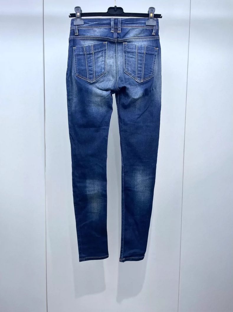 Burberry Burberry Dark Blue Denim Pencil Pants Size US 36 / EU 52 - 2 Thumbnail