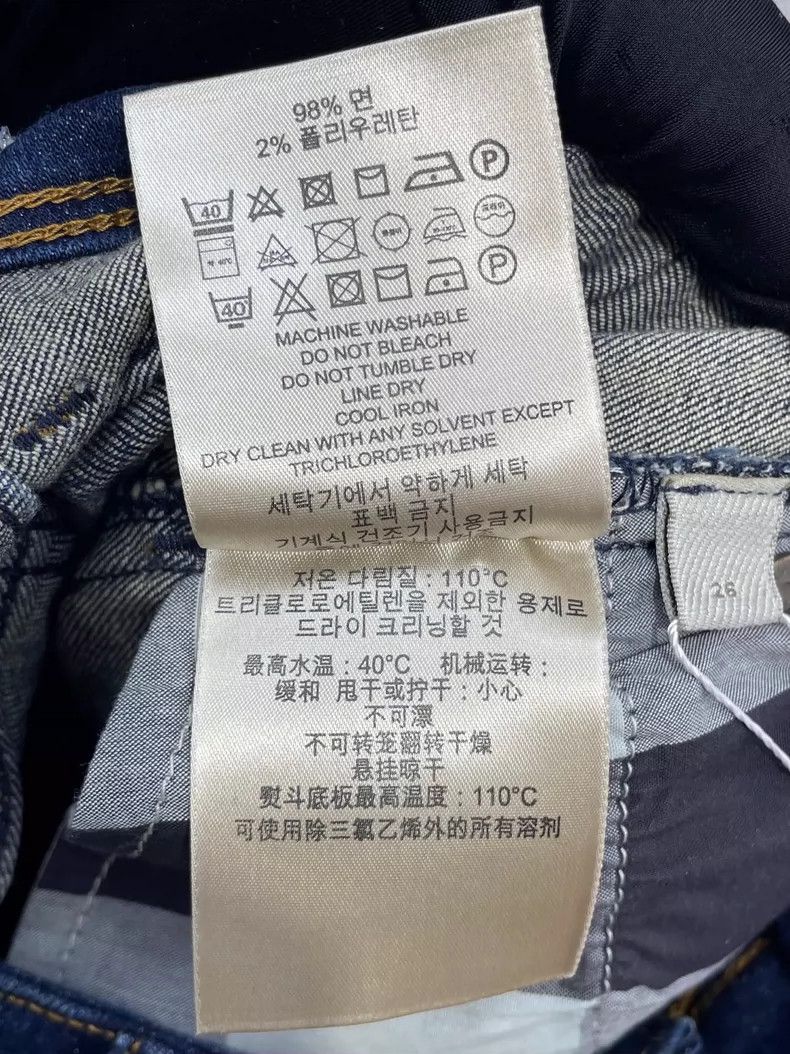 Burberry Burberry Dark Blue Denim Pencil Pants Size US 36 / EU 52 - 8 Thumbnail