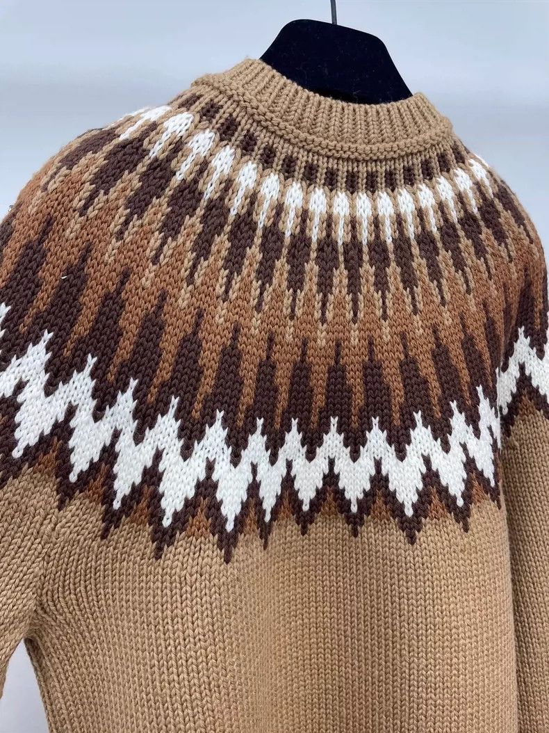 Gucci Gucci New Crystal Knit Wool Sweater Size US XXS / EU 40 - 5 Thumbnail