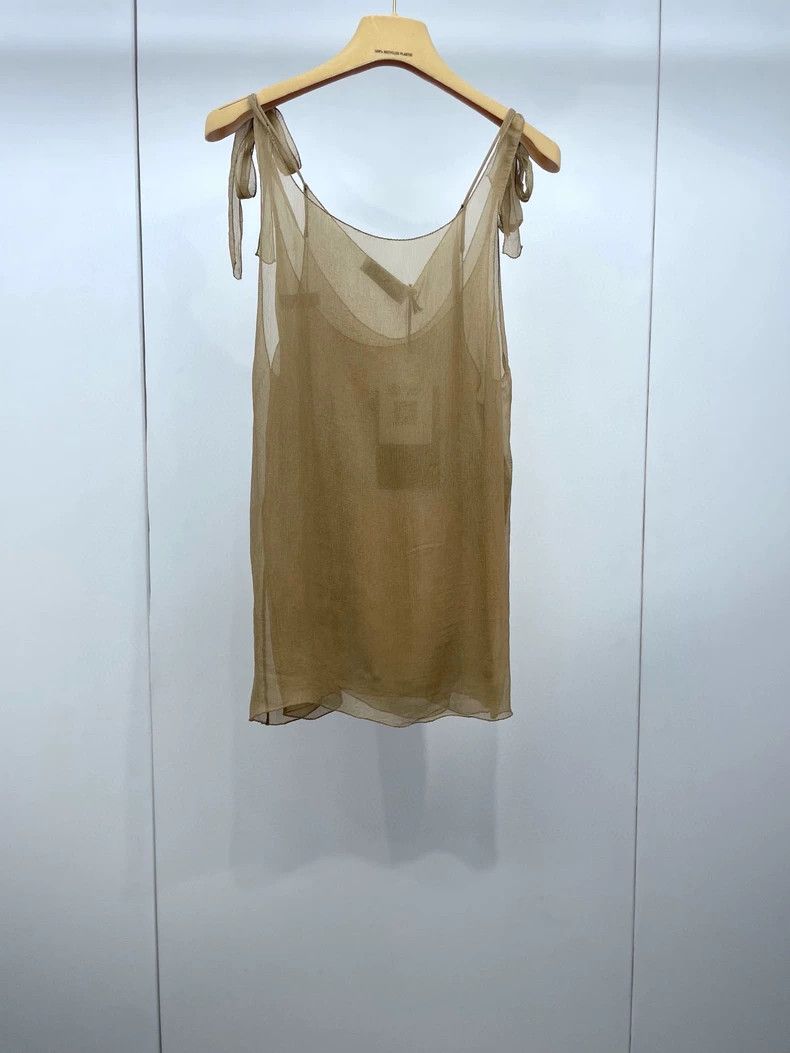 Prada Miu Miu Silk Two-Piece Camisole Set Size US S / EU 44-46 / 1 - 2 Thumbnail