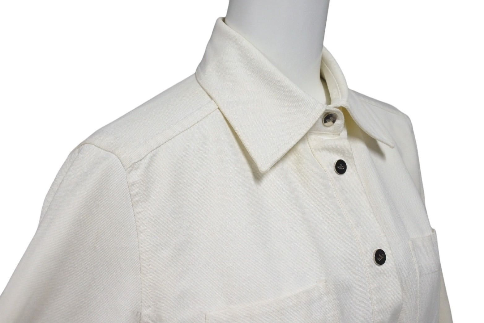 Gucci GUCCI Tom Ford denim shirt jacket size 38 Size US L / EU 52-54 / 3 - 4 Thumbnail