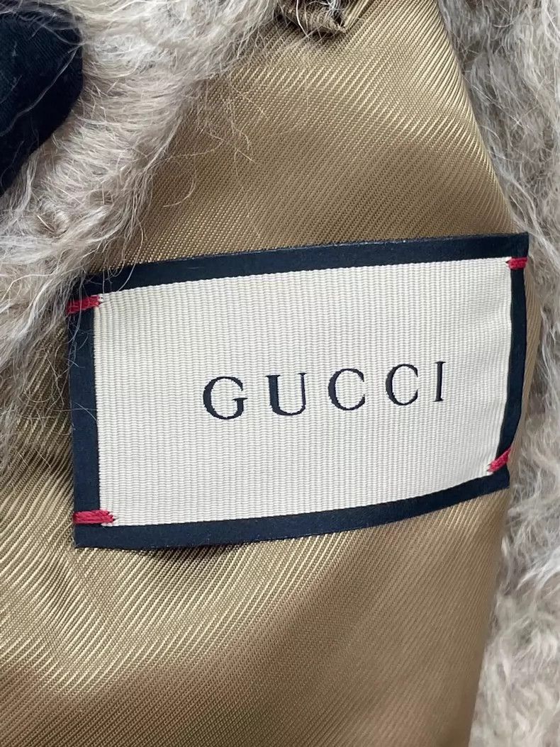 Gucci Gucci Mohair Blend Jacket with Brooch Size US M / EU 48-50 / 2 - 6 Thumbnail