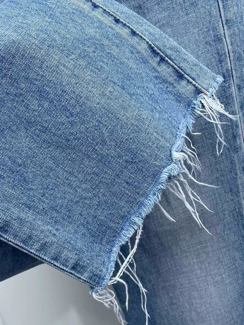 Celine Celine Light Blue Casual Denim Pants Size US 27 - 8 Thumbnail