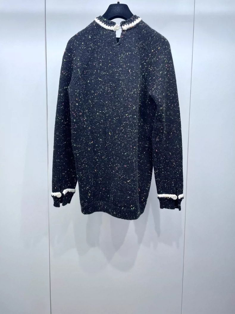 Chanel Chanel Colorful Dot Knit Sweater Size US M / EU 48-50 / 2 - 2 Thumbnail