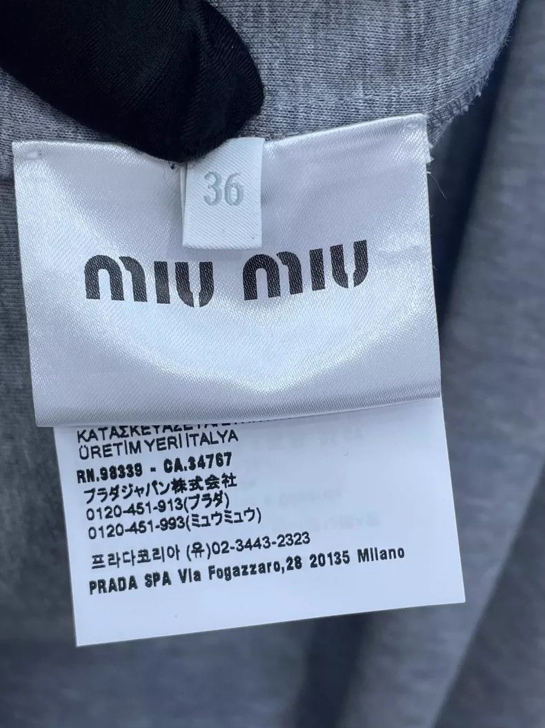 Prada Miu Miu Doll Collar Dress with Embroidery Size US 36 / EU 52 - 7 Thumbnail