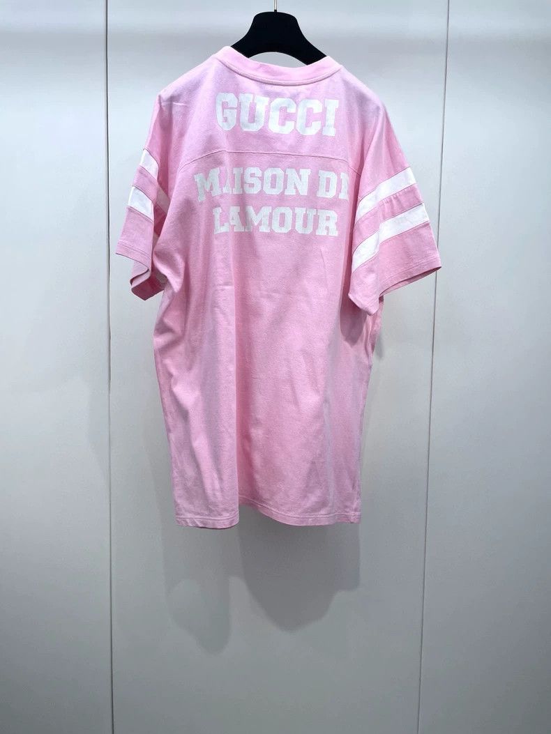 Gucci Gucci Pink Short Sleeve T-Shirt Size US S / EU 44-46 / 1 - 2 Thumbnail