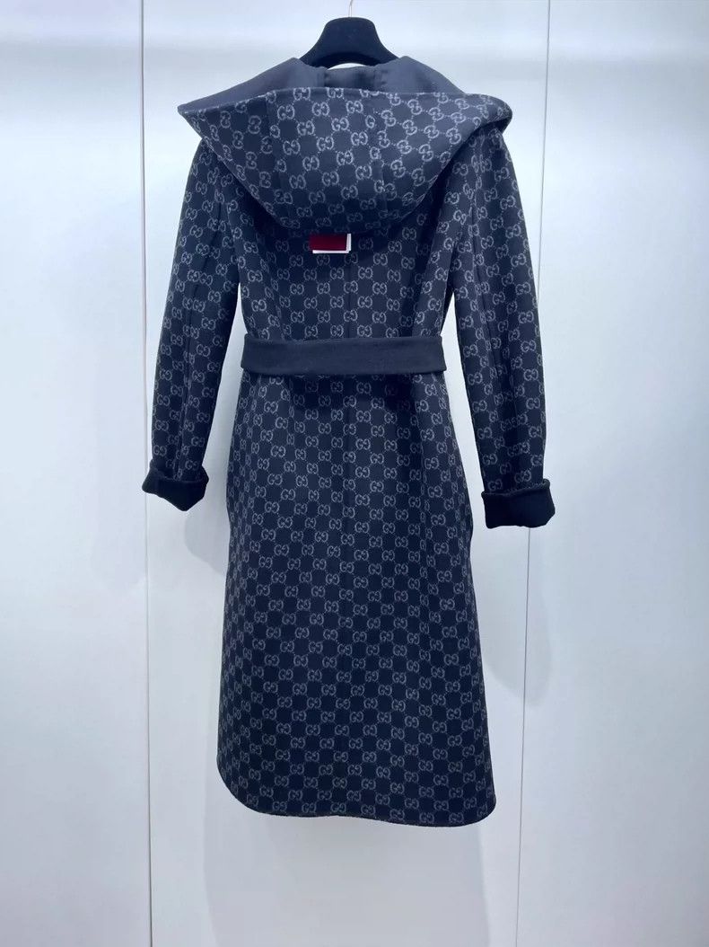 Gucci Gucci Double-Sided Wool Bathrobe Coat Size US S / EU 44-46 / 1 - 5 Thumbnail