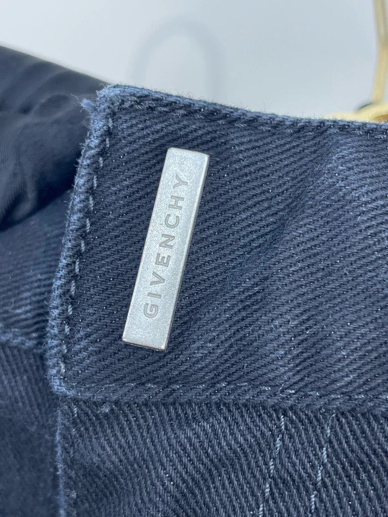 Givenchy Givenchy Classic Black Denim Pants Size US 29 - 5 Thumbnail