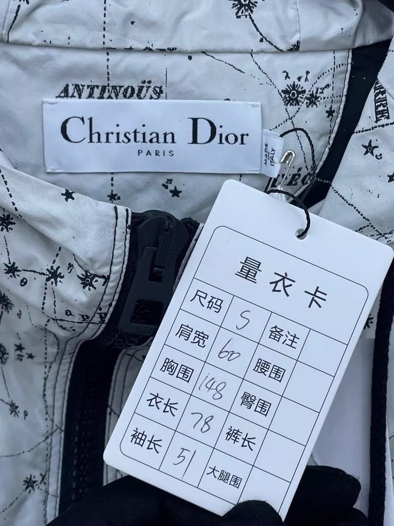 Dior Dior Embroidered Hooded Windbreaker Jacket Size US S / EU 44-46 / 1 - 5 Thumbnail