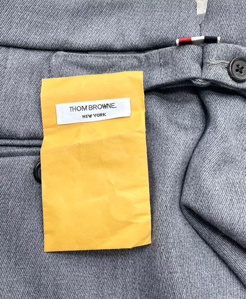 Thom Browne Thom Browne Gray Pants with Minor Wear Size US 38 / EU 54 - 3 Thumbnail