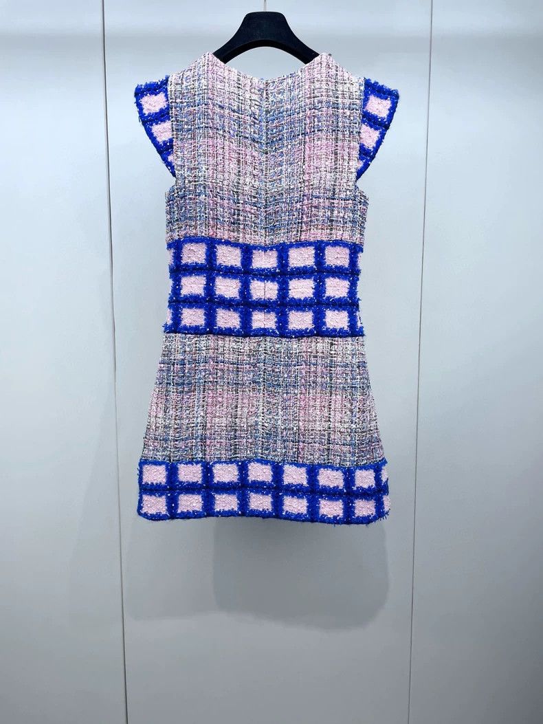 Chanel Chanel Waterfall Series Woven Dress Size US 38 / EU 54 - 2 Thumbnail