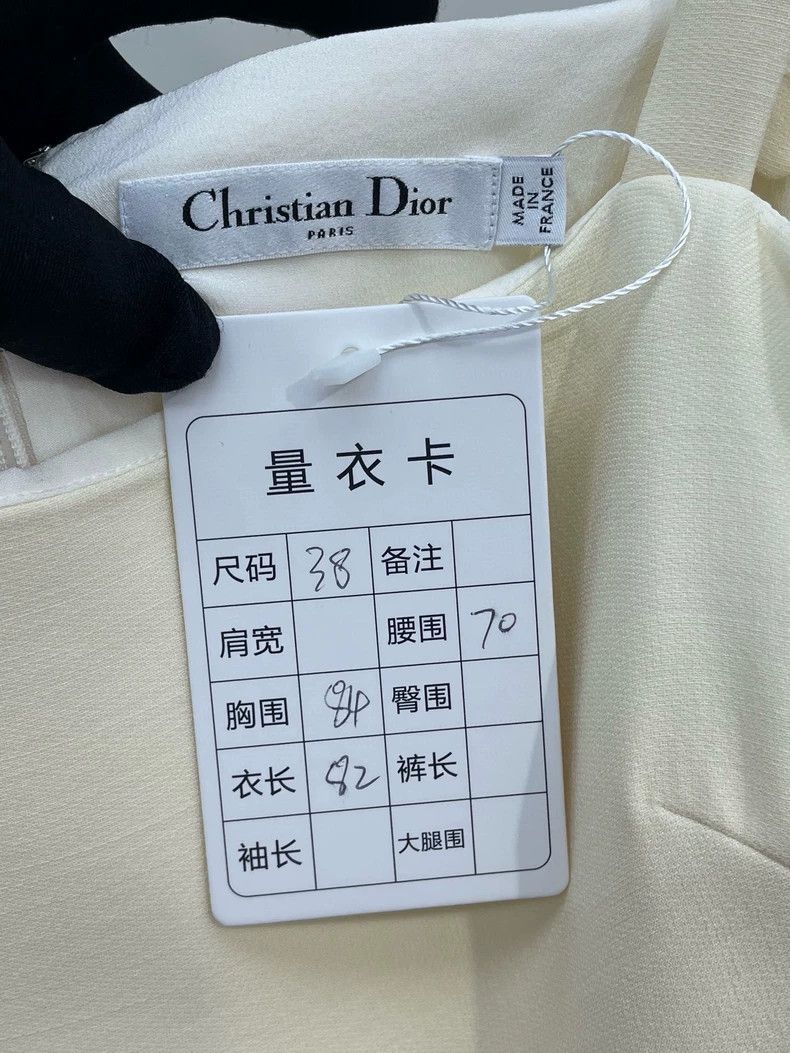 Dior Dior Solid Color Wool Blend Dress Size US 38 / EU 54 - 8 Thumbnail