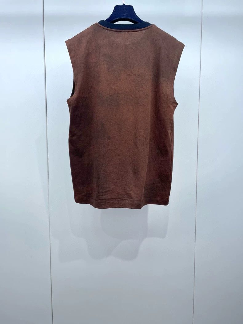 Louis Vuitton Louis Vuitton Chocolate Color Chain Vest Size US XXS / EU 40 - 2 Thumbnail