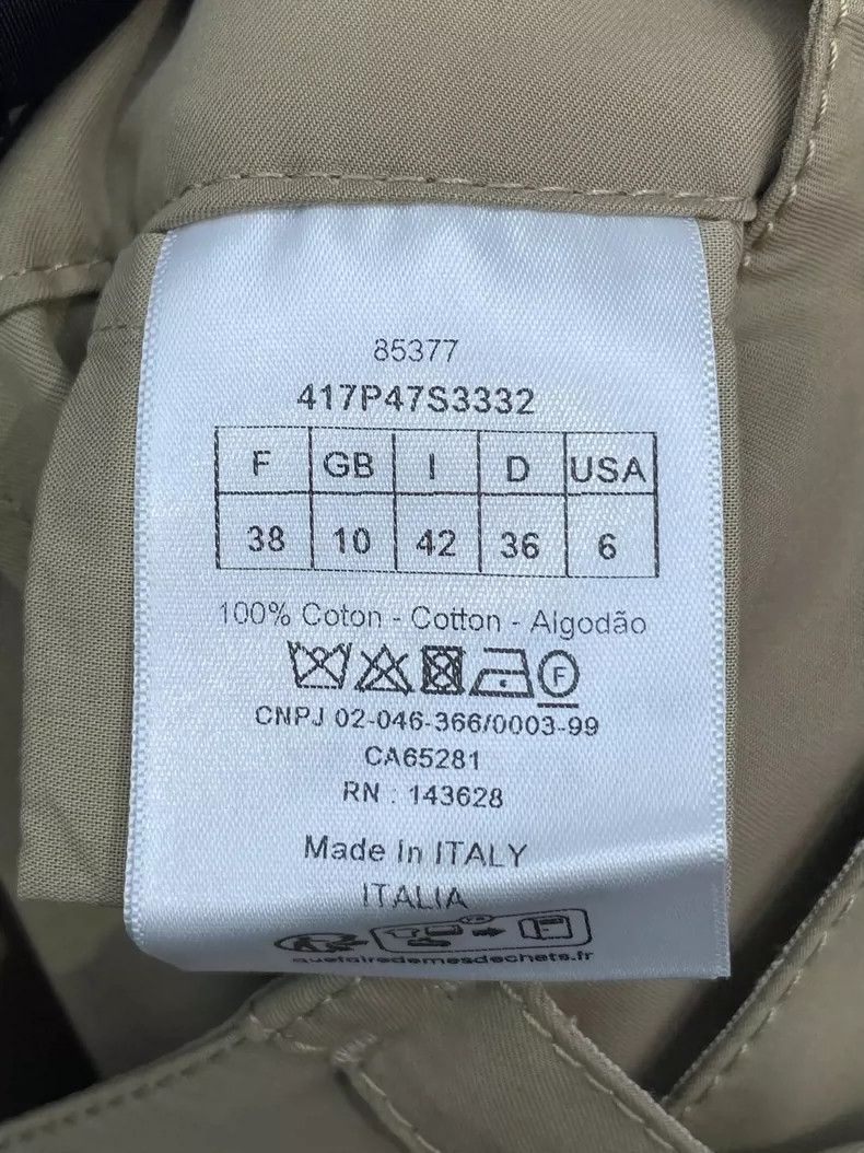 Dior Dior New Khaki Cargo Pants Size US 38 / EU 54 - 6 Thumbnail