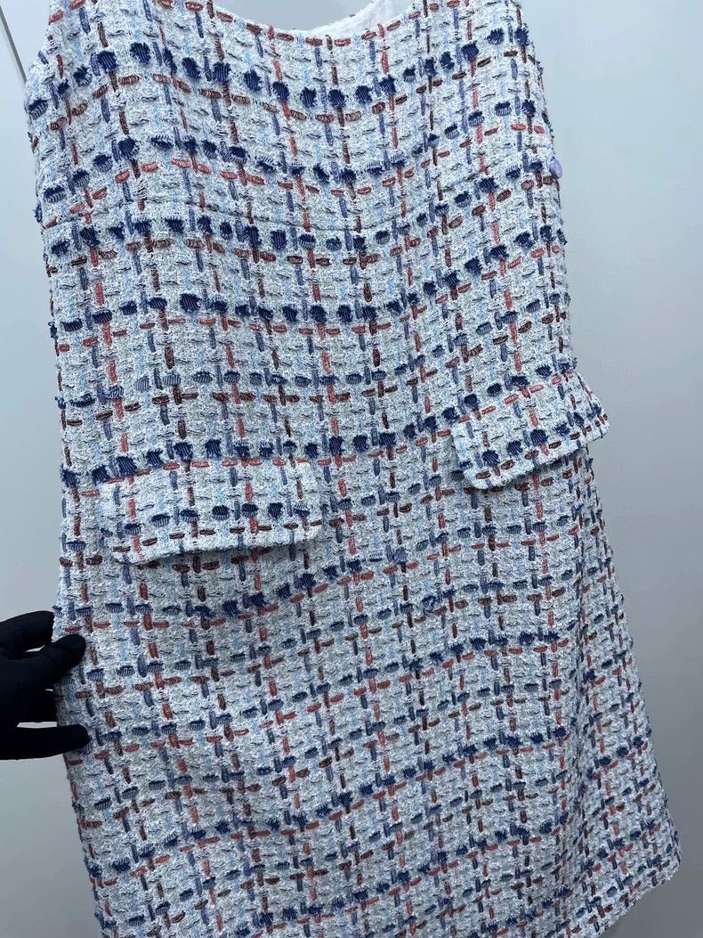 Chanel Chanel Sleeveless Dress with Double Pockets Size US 38 / EU 54 - 7 Thumbnail