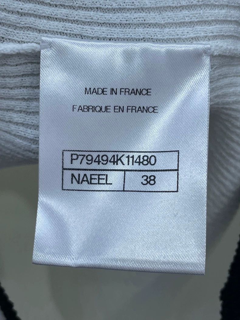 Chanel Chanel Knitted Vest in Black and White Size US M / EU 48-50 / 2 - 7 Thumbnail
