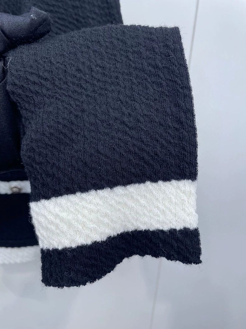 Chanel Chanel Color Block Knit Wool Cardigan Size US L / EU 52-54 / 3 - 4 Thumbnail