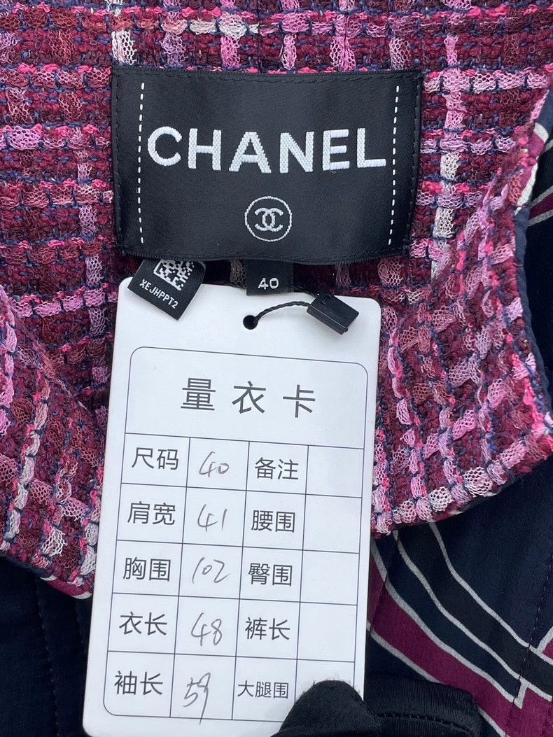 Chanel Chanel Graffiti Logo Cropped Jacket Size US L / EU 52-54 / 3 - 2 Thumbnail