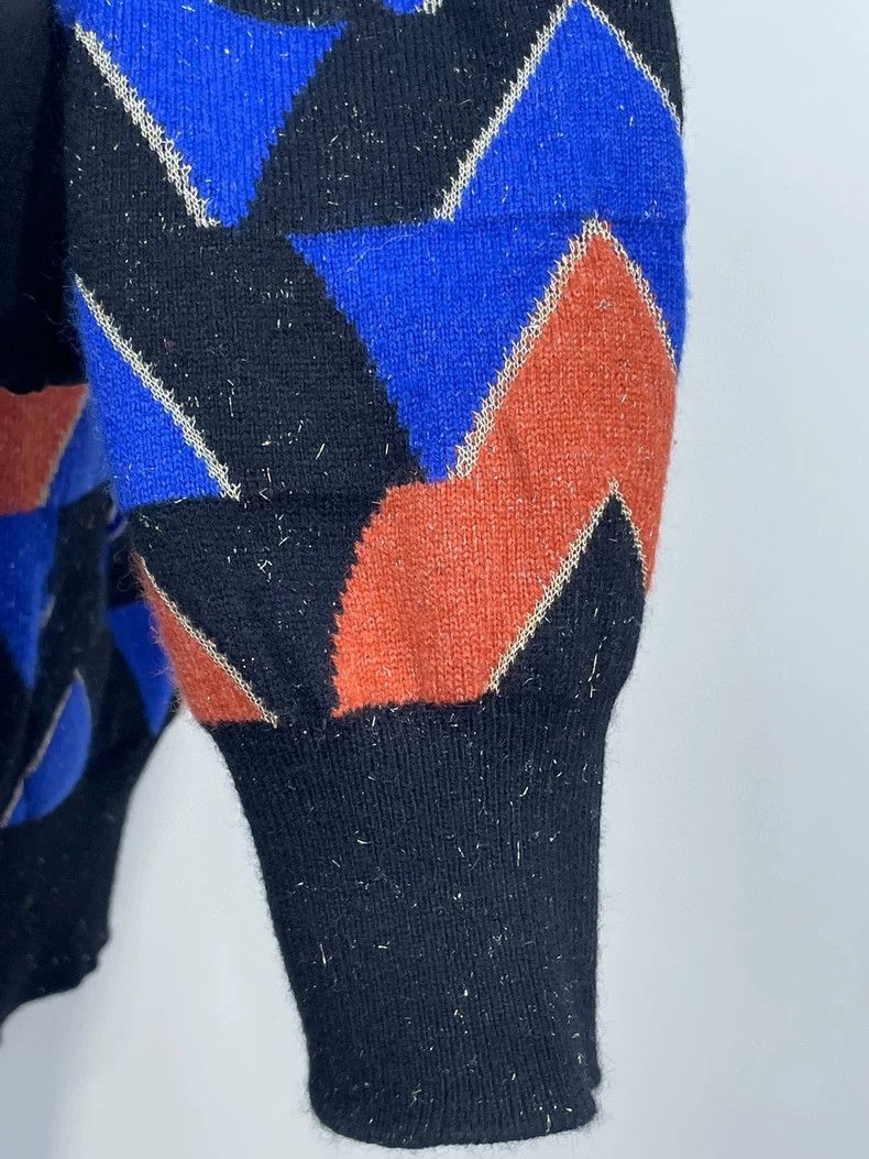 Chanel Chanel Knit Sweater Cardigan with Geometric Patterns Size US S / EU 44-46 / 1 - 2 Thumbnail