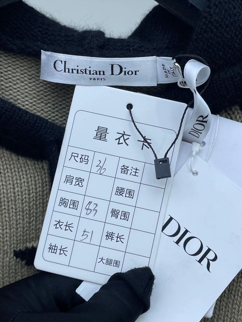 Dior Dior Knit Cashmere Hoodie with Stars Size US S / EU 44-46 / 1 - 7 Thumbnail