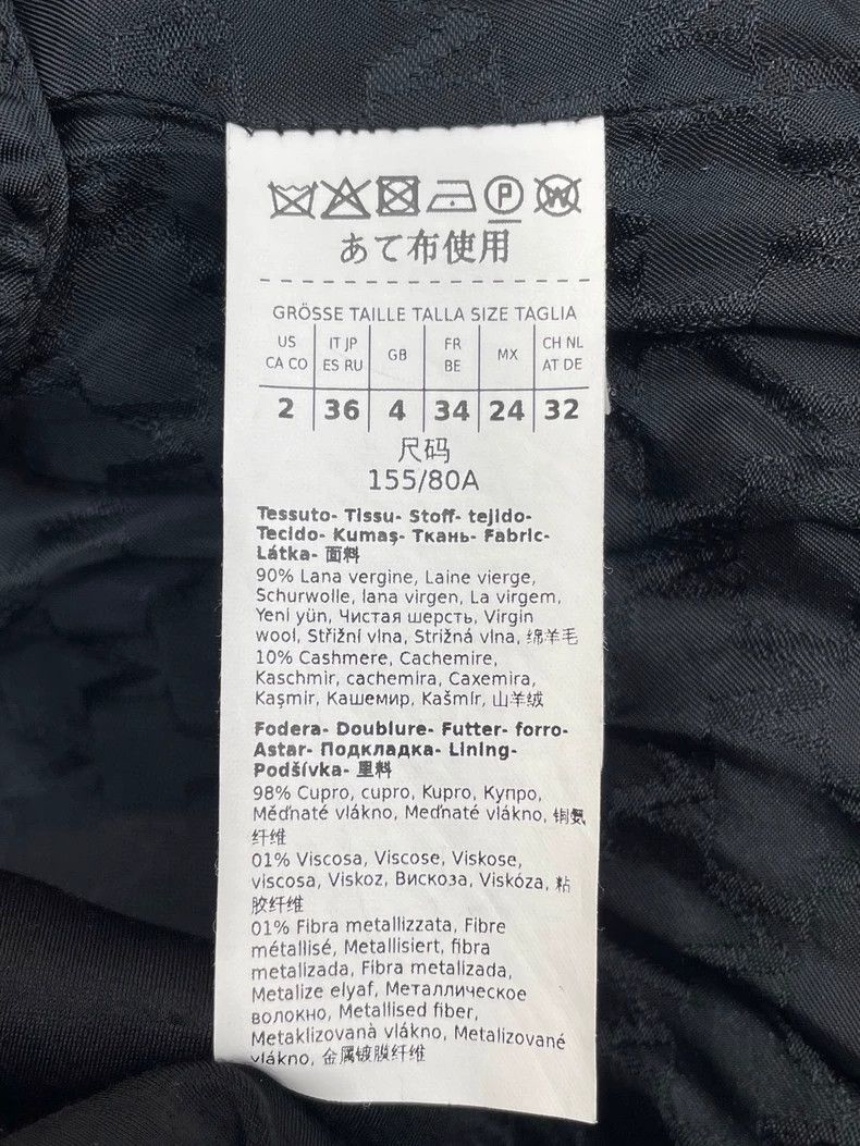 Celine Maxmara Black Cashmere Long Coat Size US M / EU 48-50 / 2 - 8 Thumbnail