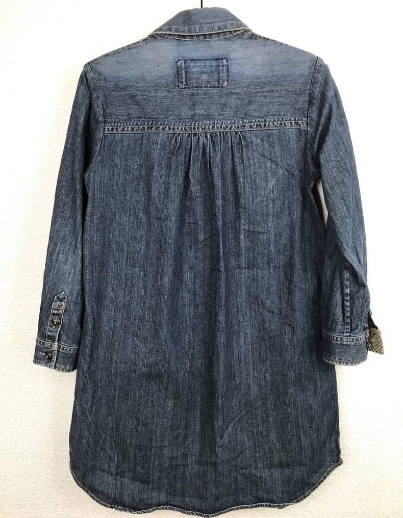 Burberry Burberry Denim Trench Coat Shirt Dress Size US M / EU 48-50 / 2 - 4 Thumbnail