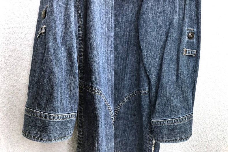 Burberry Burberry Denim Trench Coat Shirt Dress Size US M / EU 48-50 / 2 - 6 Thumbnail