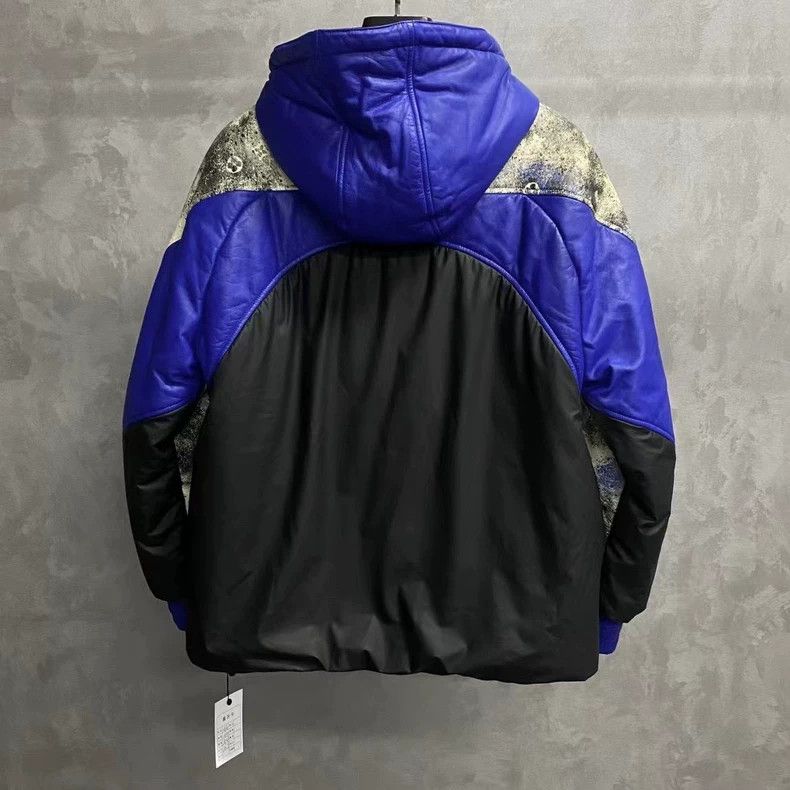 Louis Vuitton Louis Vuitton Blue Snow Pattern Jacket Size US M / EU 48-50 / 2 - 2 Thumbnail