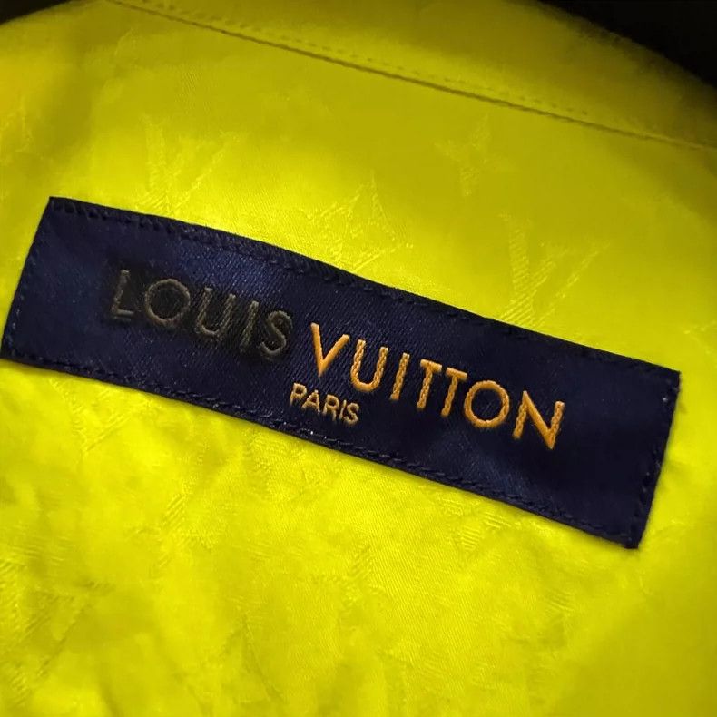 Louis Vuitton Louis Vuitton Yellow Long Sleeve Shirt M Size Size US M / EU 48-50 / 2 - 3 Thumbnail