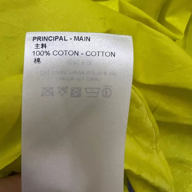 Louis Vuitton Louis Vuitton Yellow Long Sleeve Shirt M Size Size US M / EU 48-50 / 2 - 4 Thumbnail