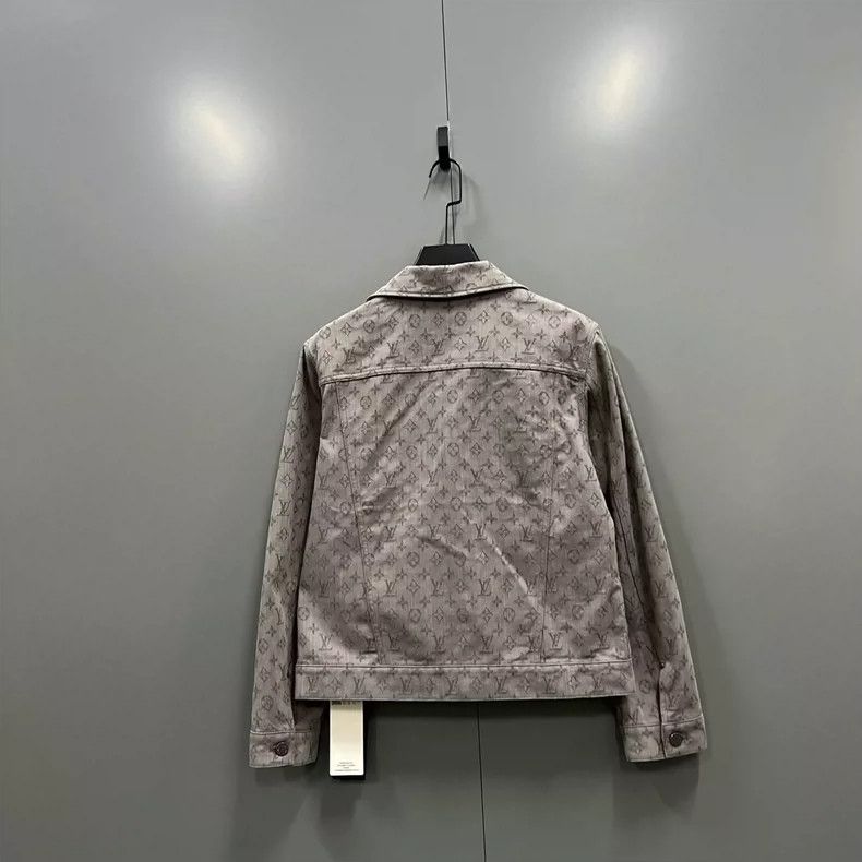 Louis Vuitton Louis Vuitton Classic Denim Jacket in Gray Size US L / EU 52-54 / 3 - 2 Thumbnail