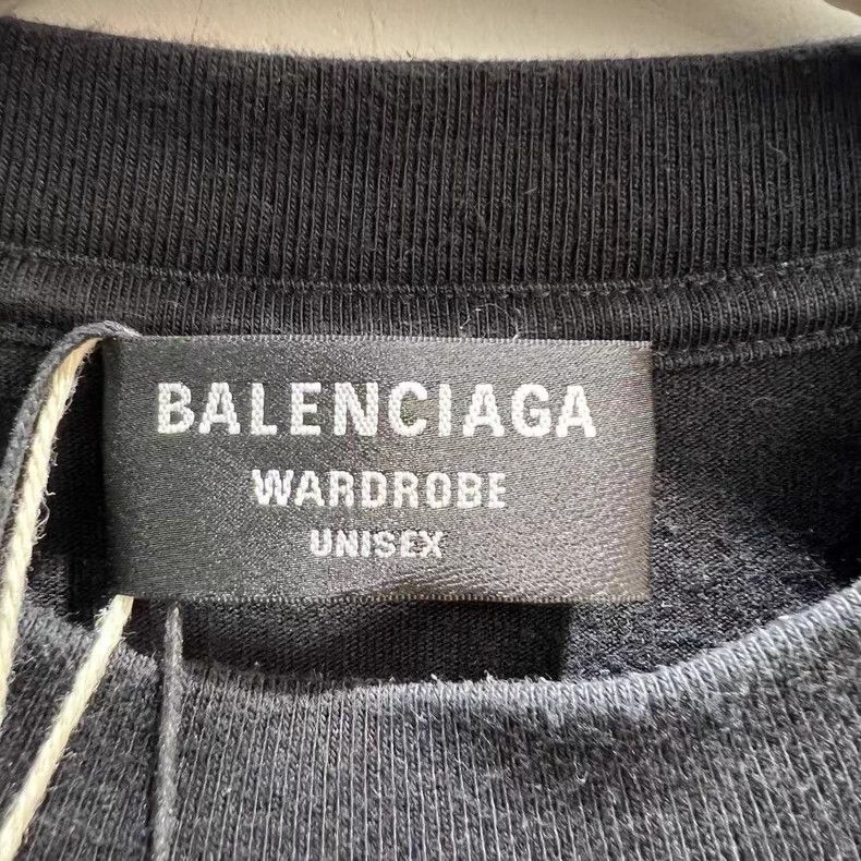 Balenciaga Balenciaga Mosaic Logo Short Sleeve T-Shirt Size US XS / EU 42 / 0 - 3 Thumbnail