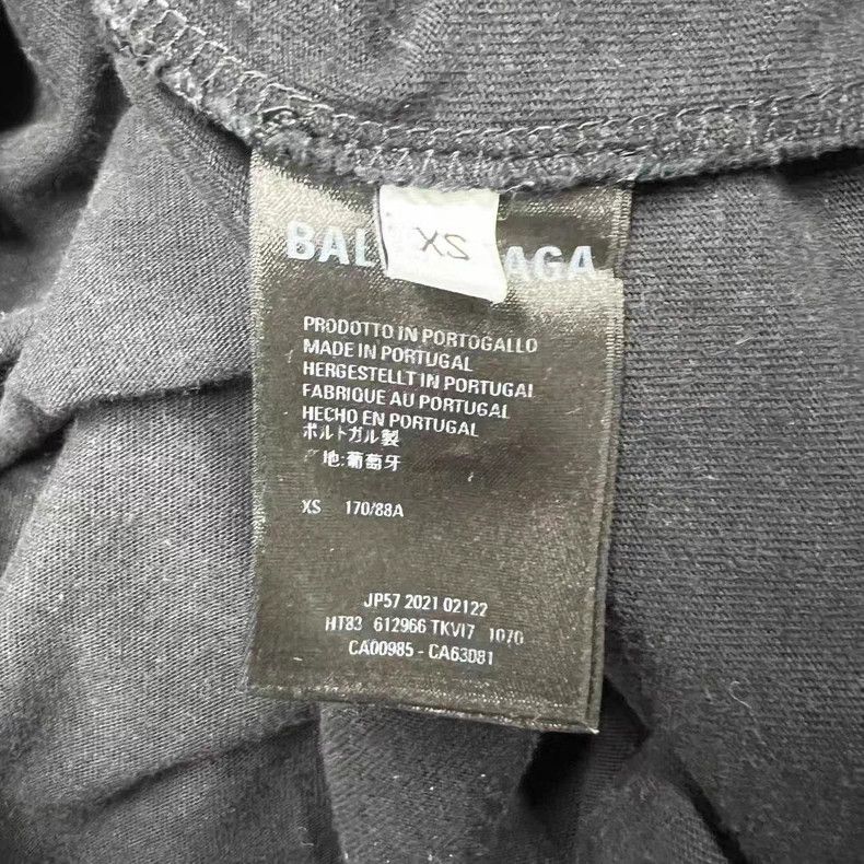 Balenciaga Balenciaga Mosaic Logo Short Sleeve T-Shirt Size US XS / EU 42 / 0 - 4 Thumbnail