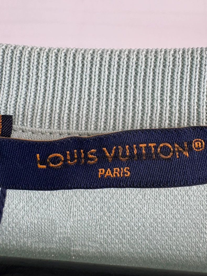 Louis Vuitton Louis Vuitton Mint Green Pocket Short Sleeve Shirt Size US XL / EU 56 / 4 - 6 Thumbnail
