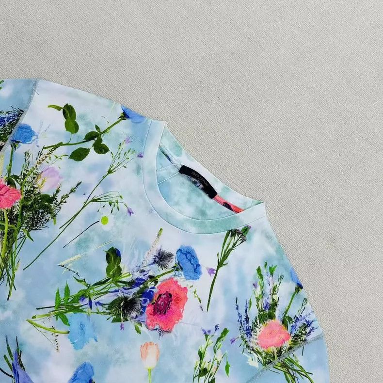 Louis Vuitton Louis Vuitton Floral Print Short Sleeve Shirt Size US M / EU 48-50 / 2 - 5 Thumbnail