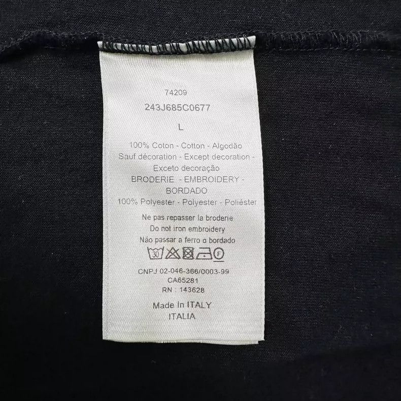 Dior DIOR Lucky Star Embroidered Short Sleeve Shirt Size US L / EU 52-54 / 3 - 4 Thumbnail