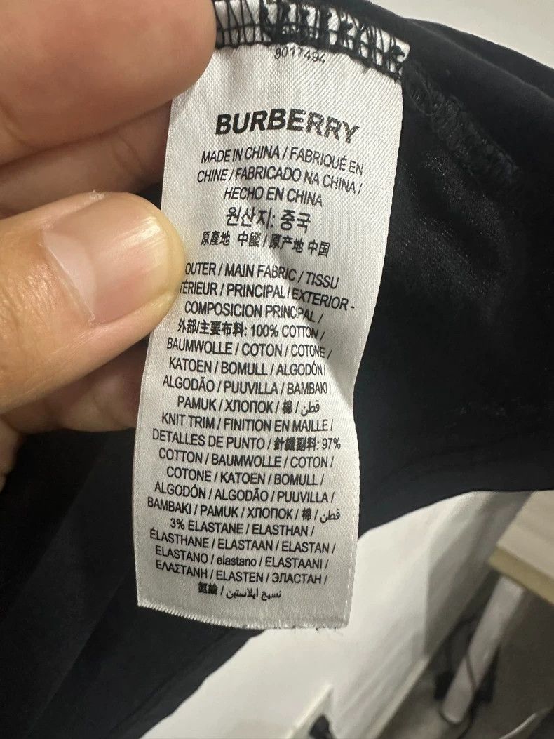 Burberry Burberry Colorful Tee with Tb Print Size US L / EU 52-54 / 3 - 4 Thumbnail