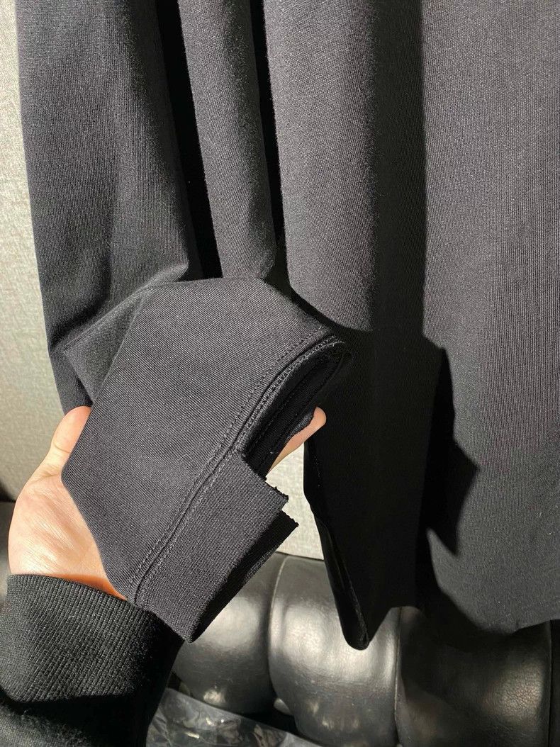 Balenciaga Balenciaga Black Long Sleeve Hoodie Shirt Size US M / EU 48-50 / 2 - 6 Thumbnail