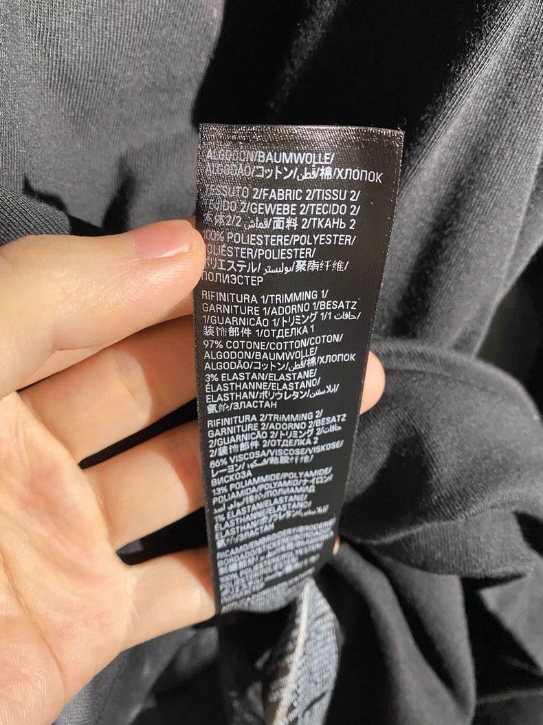 Balenciaga Balenciaga Black Long Sleeve Hoodie Shirt Size US M / EU 48-50 / 2 - 9 Thumbnail