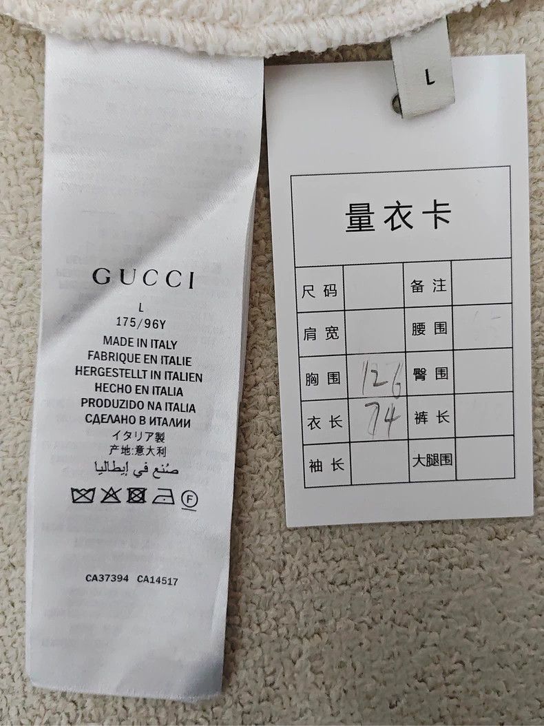 Gucci Gucci Lightning Logo Classic Hooded Sweatshirt Size US L / EU 52-54 / 3 - 2 Thumbnail