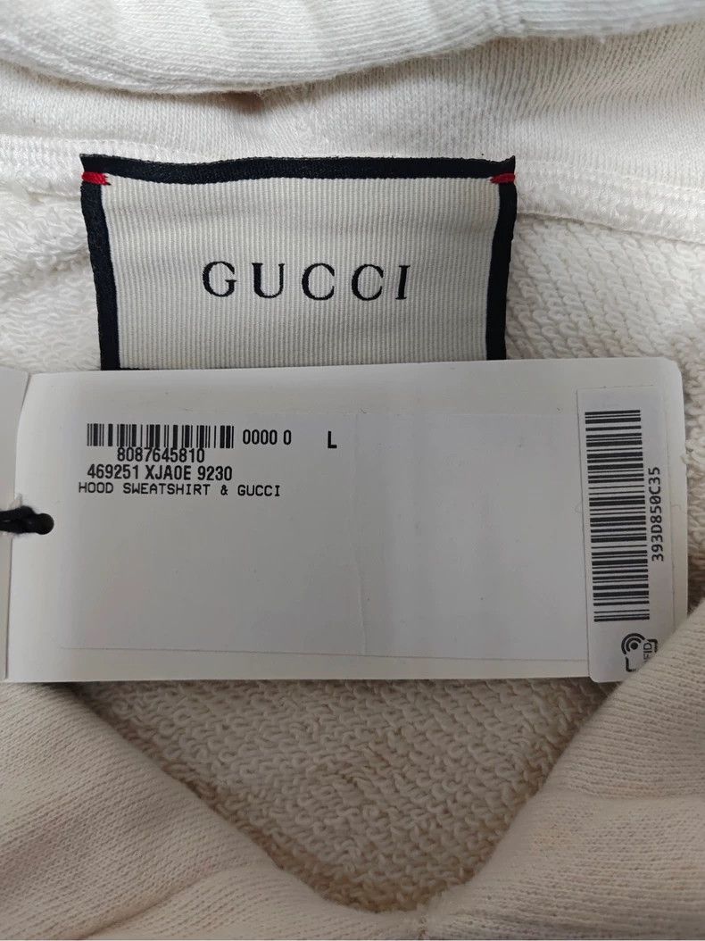 Gucci Gucci Lightning Logo Classic Hooded Sweatshirt Size US L / EU 52-54 / 3 - 5 Thumbnail