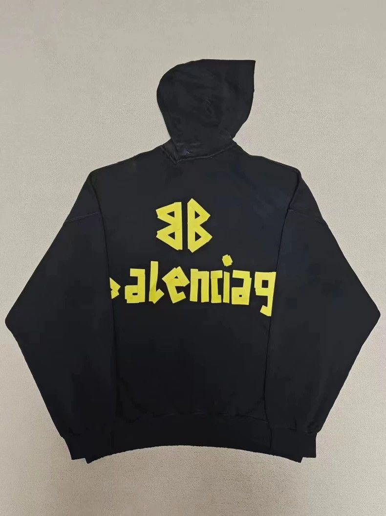Balenciaga Balenciaga Tape Type Sweatshirt Hoodie Size US S / EU 44-46 / 1 - 2 Thumbnail
