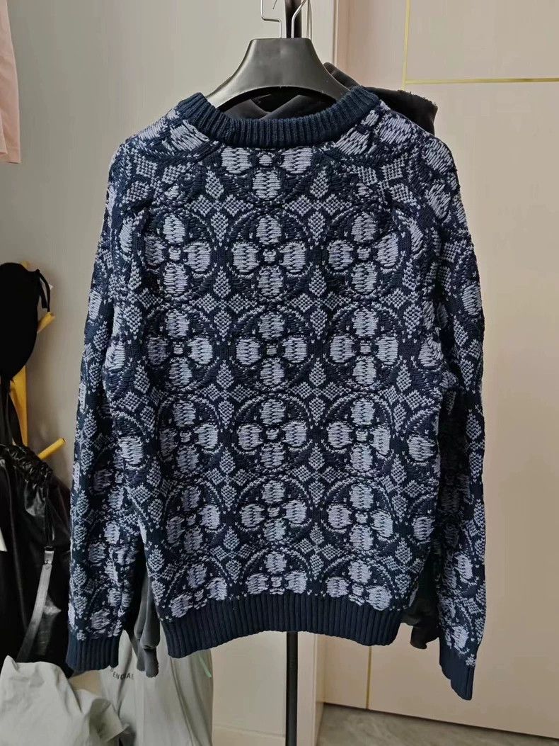 Louis Vuitton Louis Vuitton Floral Knit Sweater Pullover Size US S / EU 44-46 / 1 - 2 Thumbnail