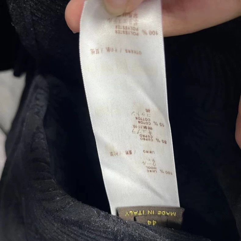 Louis Vuitton Louis Vuitton Black Knot Pattern Coat Size US L / EU 52-54 / 3 - 4 Thumbnail