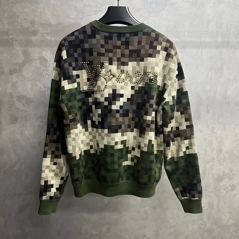 Louis Vuitton Louis Vuitton Multicolor Camo Sweatshirt Size US S / EU 44-46 / 1 - 2 Thumbnail