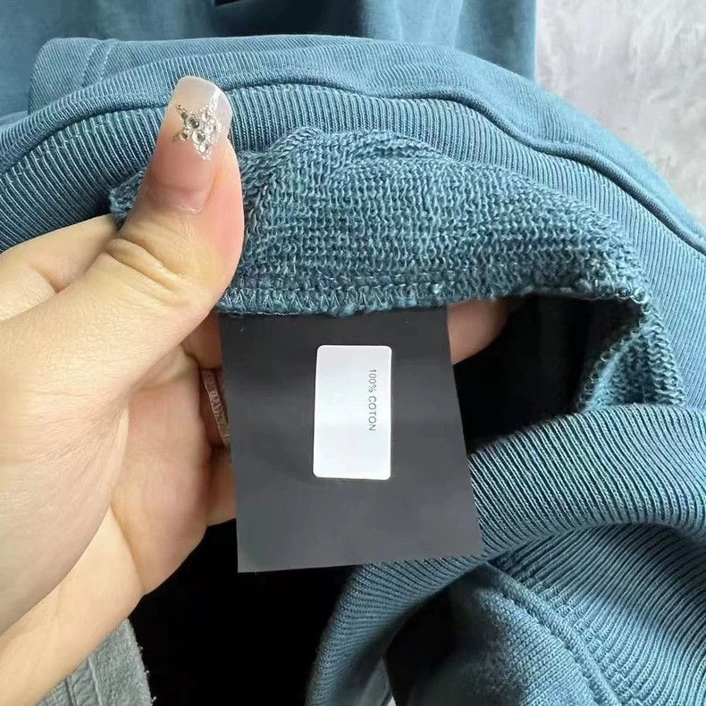 Balenciaga Balenciaga Navy Blue Hooded Pullover Sweatshirt Size US M / EU 48-50 / 2 - 4 Thumbnail