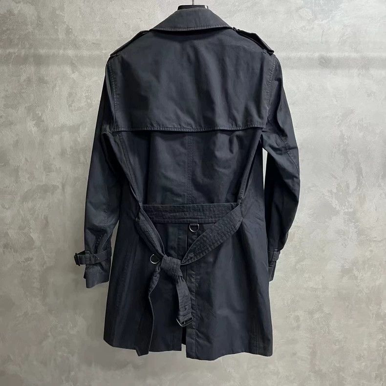 Burberry Burberry Double-Breasted Belted Long Coat Size US L / EU 52-54 / 3 - 2 Thumbnail