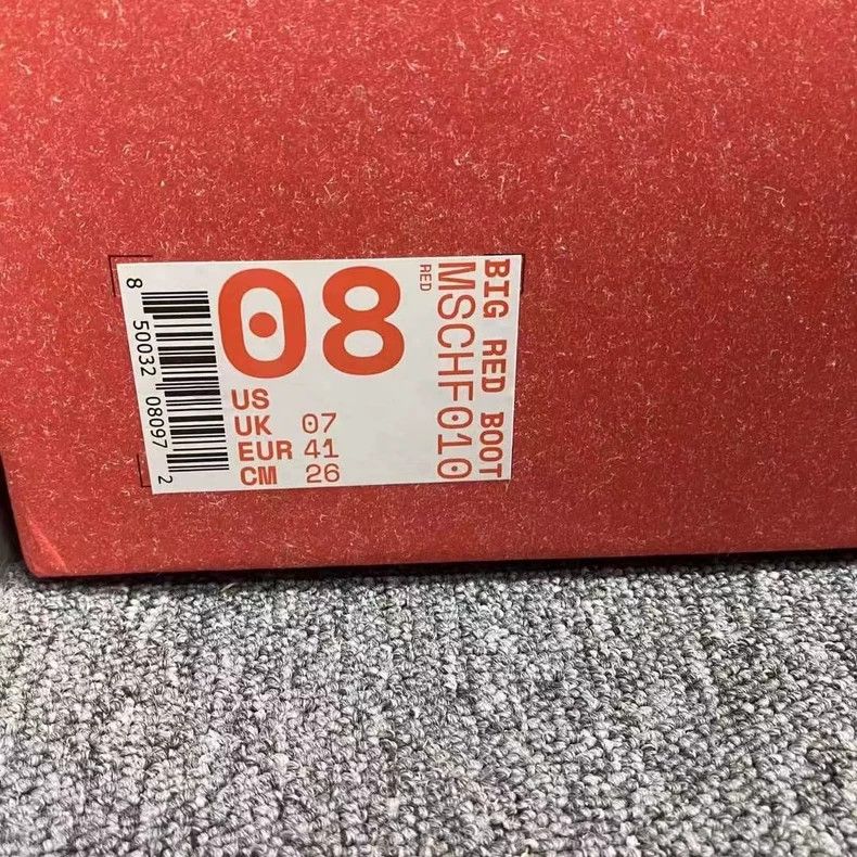 Balenciaga Latest Style Red Boot from Mschf Size US 7 / EU 40 - 7 Thumbnail