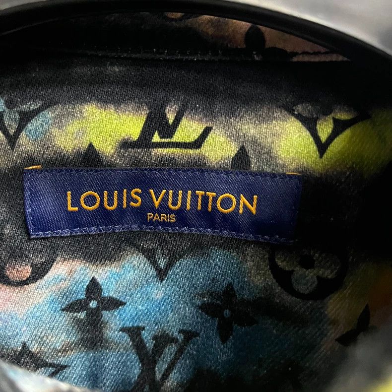 Louis Vuitton Louis Vuitton Black Multicolor Long Sleeve Shirt Size US S / EU 44-46 / 1 - 3 Thumbnail